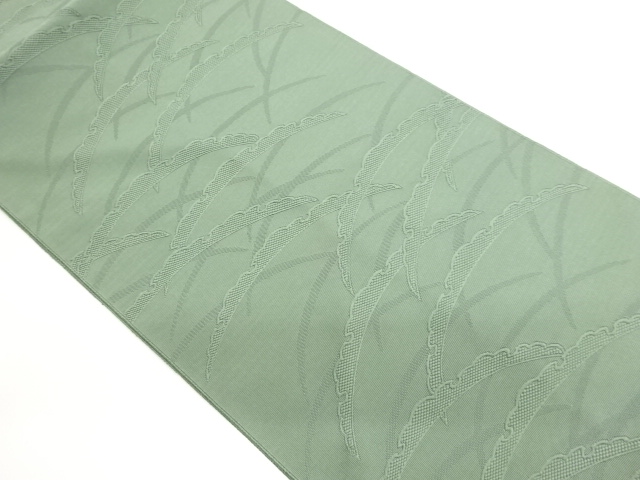 JAPANESE NAGOYA OBI / WOVEN GRASS